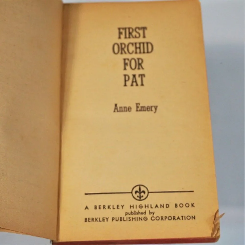 Berkley Publishing Company first orchid
